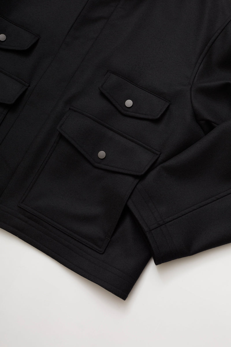 UBS48-KC205 SUPER FINE LIGHT MELTON SHORT HUNTING JKT