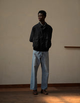 UBS51-LA232 SILK NYLON TAFFETA FLIGHT JKT