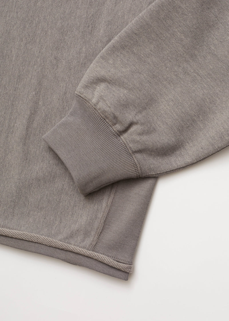 UCS95-KC125 FADED SILKY TERRY RW HALF ZIP P/O