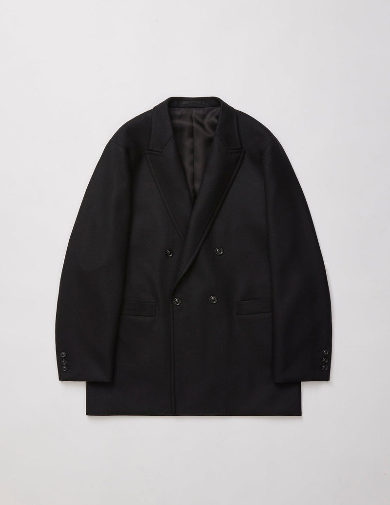 UJK25-KC205-A SUPER FINE LIGHT MELTON DB JKT