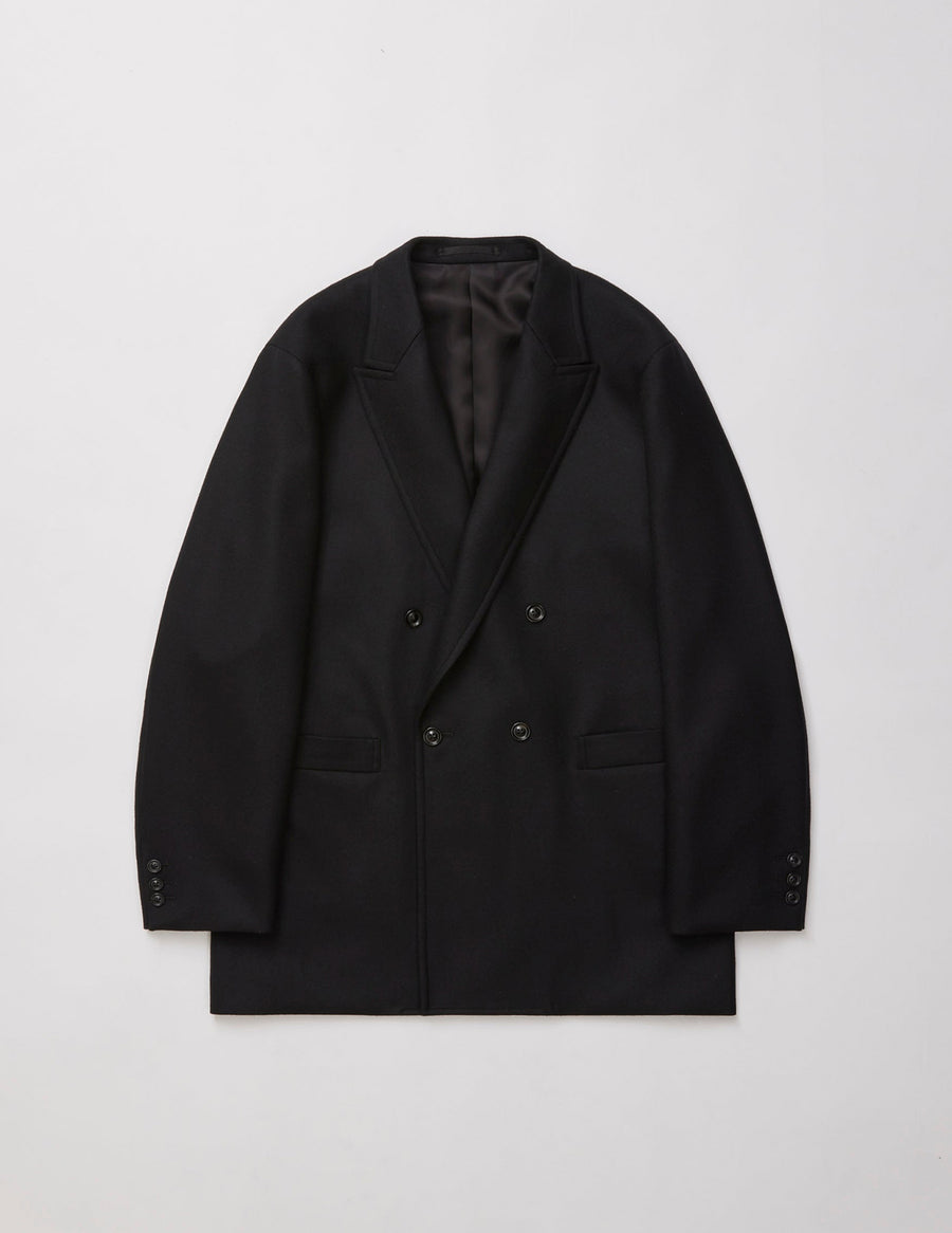 UJK25-KC205-A SUPER FINE LIGHT MELTON DB JKT