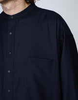 _200 TPO BAND COLLAR SHIRT