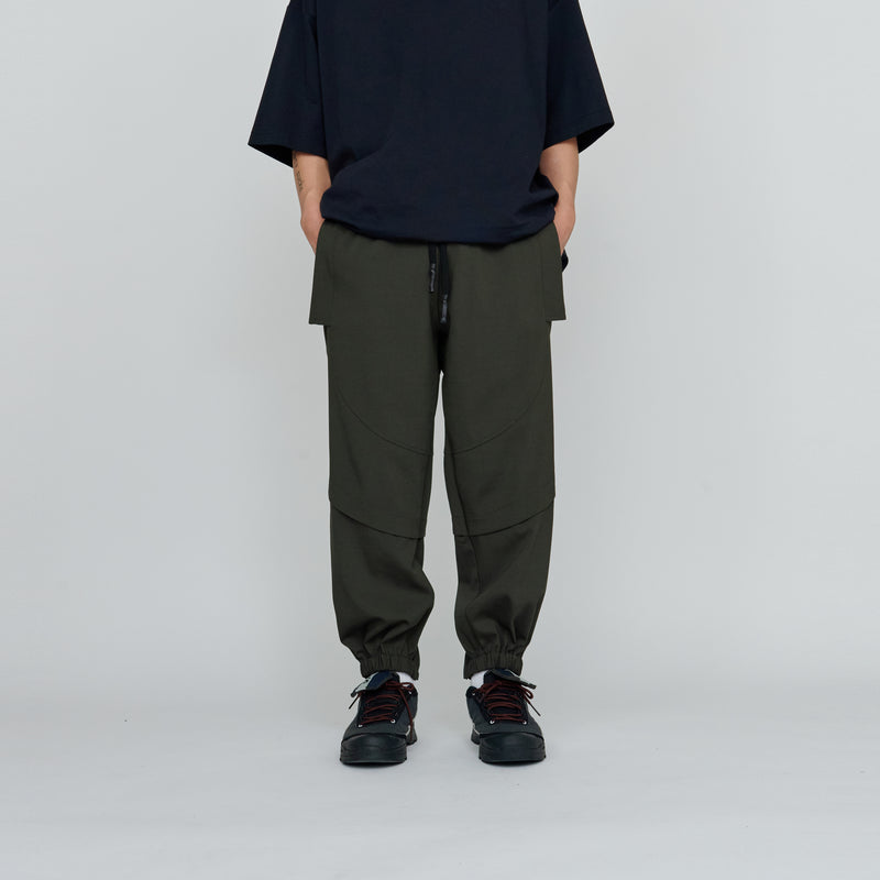 UN-002 TROPICAL 2W STRETCH HUNTING TRACK PANTS (OLIVE)