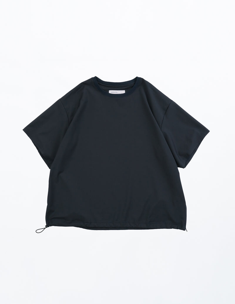 UNTRACE WASHABLE TROPICAL SMOCK L/S ・BLACK - tity