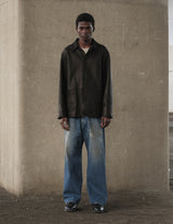 UPJ08-LC273-V AGING WASHED SELVEDGE DENIM 5P PANTS