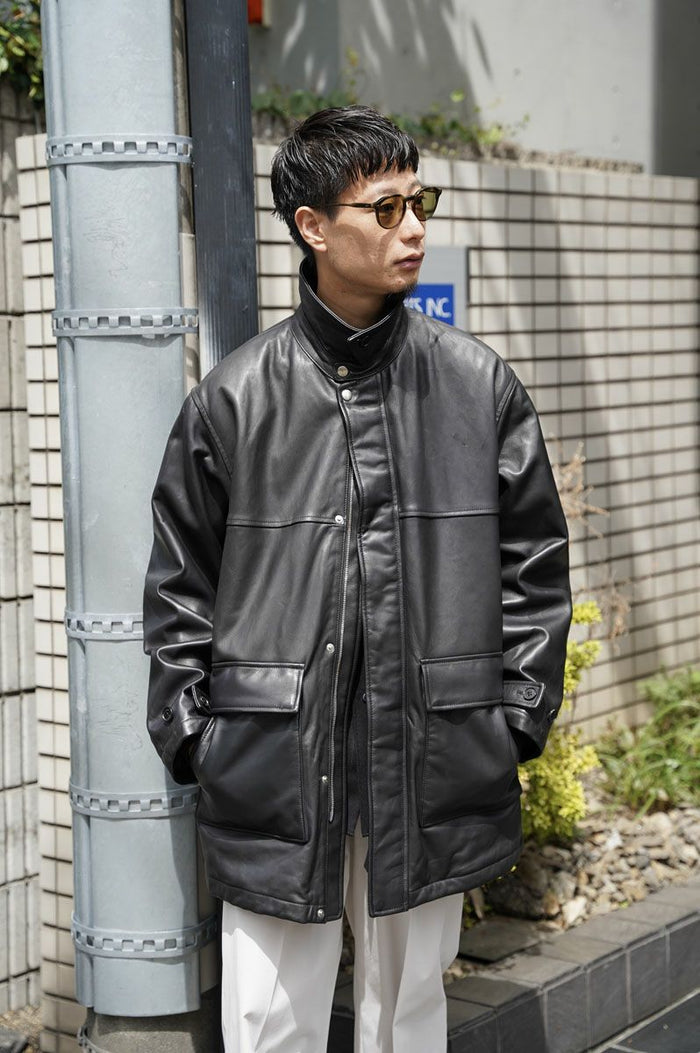 UNIVERSAL PRODUCTS. SHEEP LEATHER CARCOAT – hideandseekStore