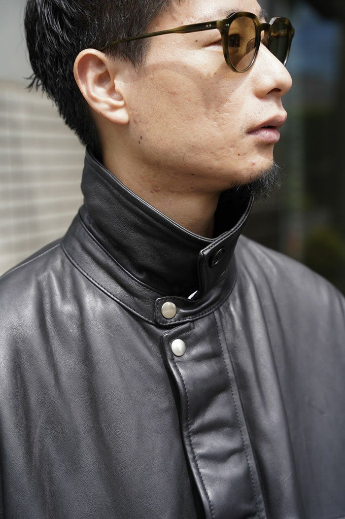 ジャケット・アウター UNIVERSAL PRODUCTS SHEEP LEATHER CARCOAT UNIVERSAL PRODUCTS - 【残りわずか】Leather Car Coat