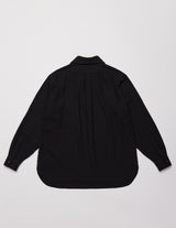 USH74-LC256-A WASHED VIYELLA SKIPPER SHIRT