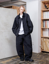 VOBZ-O21 DOUBLE FACE GARMENT DYE OVERSIZE BLOUSON