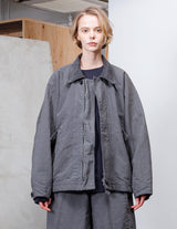 VOBZ-O21 DOUBLE FACE GARMENT DYE OVERSIZE BLOUSON