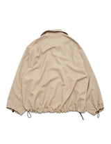 VOBZ-O92 BISHU OLD WOOL GABARDINE ZIP BLOUSON