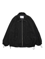VOBZ-O92 BISHU OLD WOOL GABARDINE ZIP BLOUSON