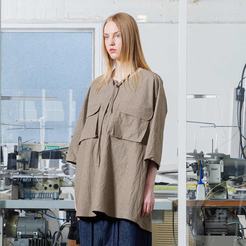 VOTP-N131 ENSHU-SUN DRYING TYPEWRITER OVERSIZE POCKET T-SHIRT