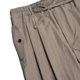 VOPT-N73 SUPIMA COTTON x NYLON TYPEWRITER EASY WIDE PANTS