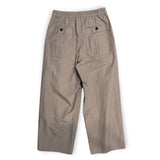 VOPT-N73 SUPIMA COTTON x NYLON TYPEWRITER EASY WIDE PANTS