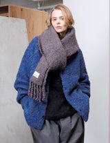 VONS-O101 FULLERS TEASEL BRUSHED KNIT CARDIGAN