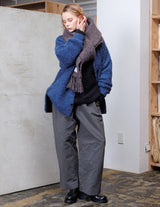 VONS-O101 FULLERS TEASEL BRUSHED KNIT CARDIGAN