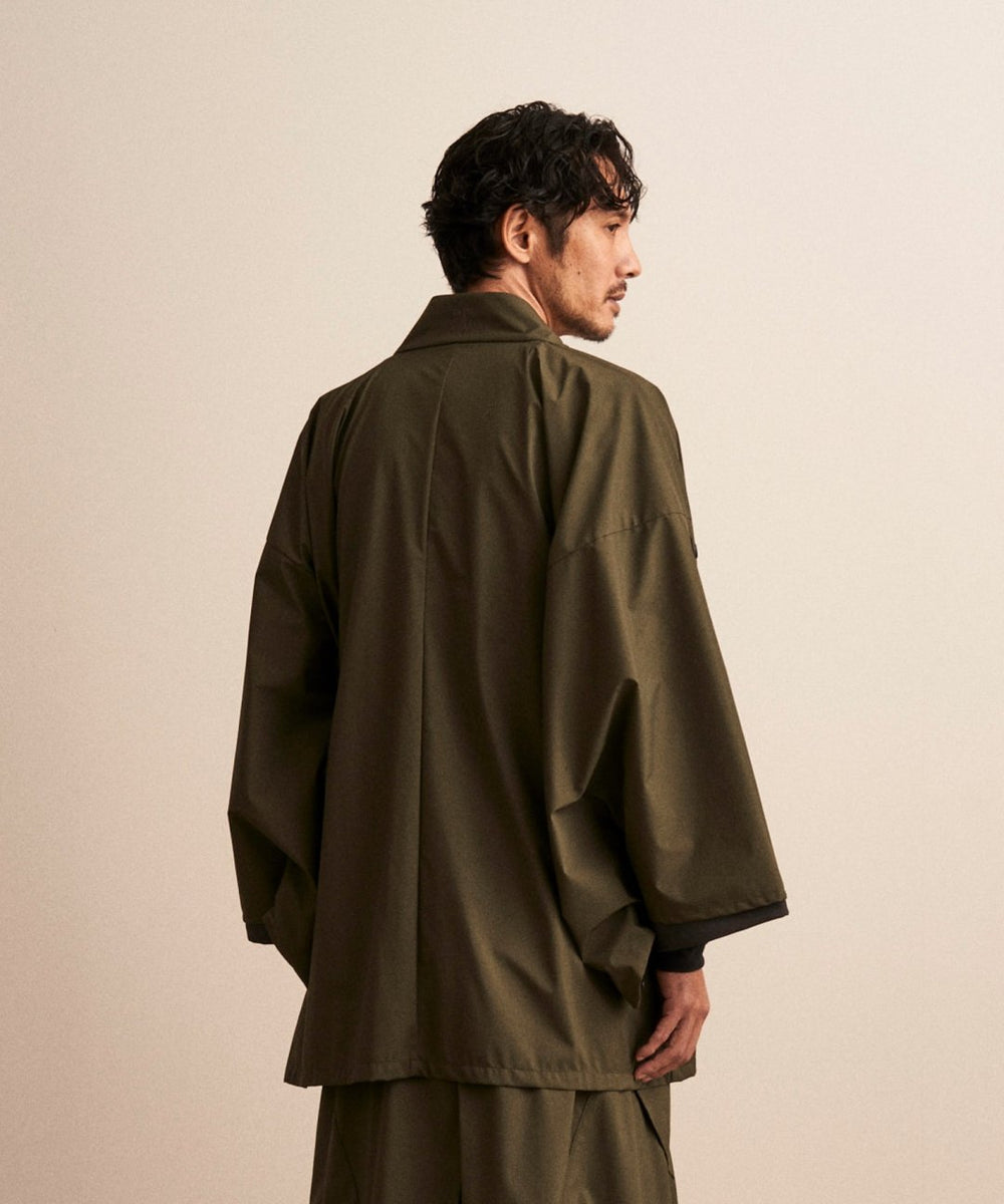 WAROBE 00WA239 SOFT THREE LAYER HAORI TECH – hideandseekStore