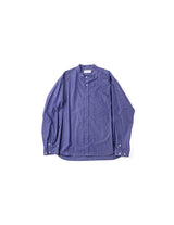 WM23SSH02 WIDE SILHOUETTE BAND COLLAR SHIRT