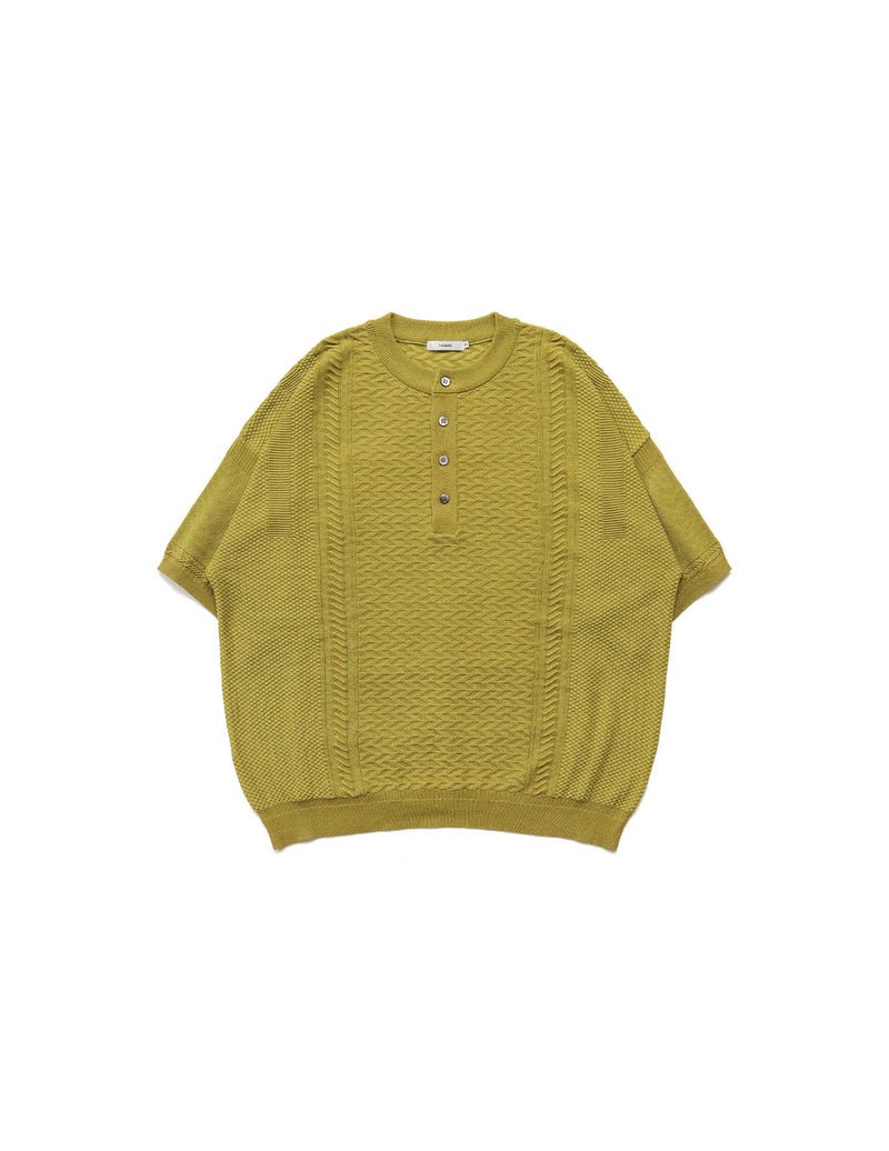 YSK-23SS-KN13 HARUKAZE HENLEY KNIT