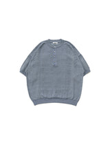 YSK-23SS-KN13 HARUKAZE HENLEY KNIT