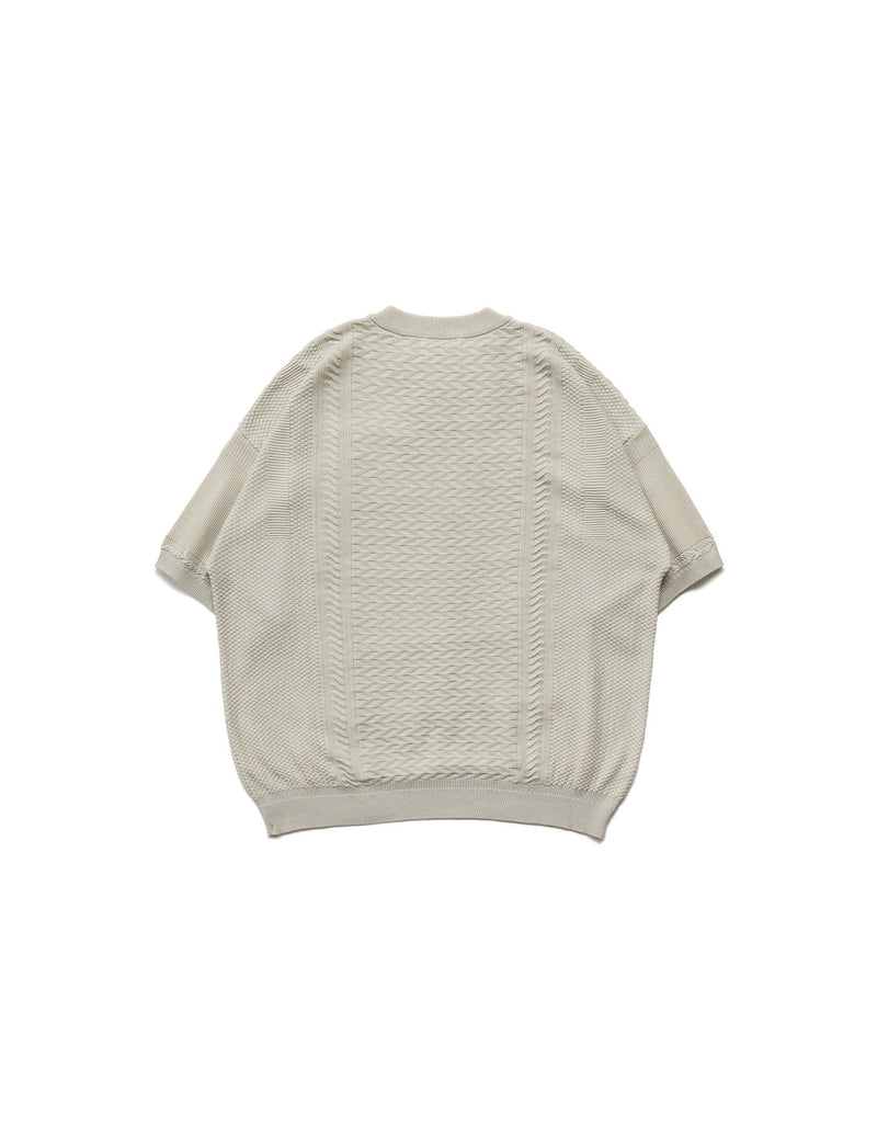 YSK-23SS-KN13 HARUKAZE HENLEY KNIT