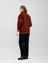 YSK-25AW-KN05 FUYUSHIGURE HALF ZIP KNIT