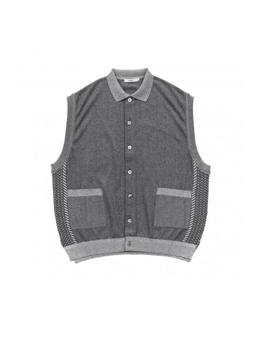 YSK-25SS-KN08 KINKAI COLLAR VEST