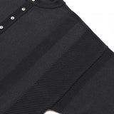 YSK-25SS-KN13 FUMON HENLEY KNIT