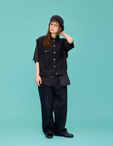 KN08 HAOTO COLLAR VEST