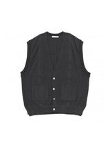 KN09 SHIROTSUME V-NECK VEST