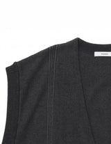 KN09 SHIROTSUME V-NECK VEST
