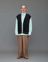 KN09 SHIROTSUME V-NECK VEST