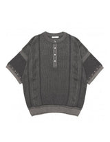 KN13 RYOKUFU HENLEY KNIT