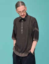 KN13 RYOKUFU HENLEY KNIT