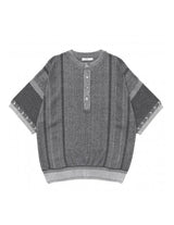 KN13 RYOKUFU HENLEY KNIT