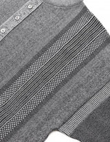 KN13 RYOKUFU HENLEY KNIT