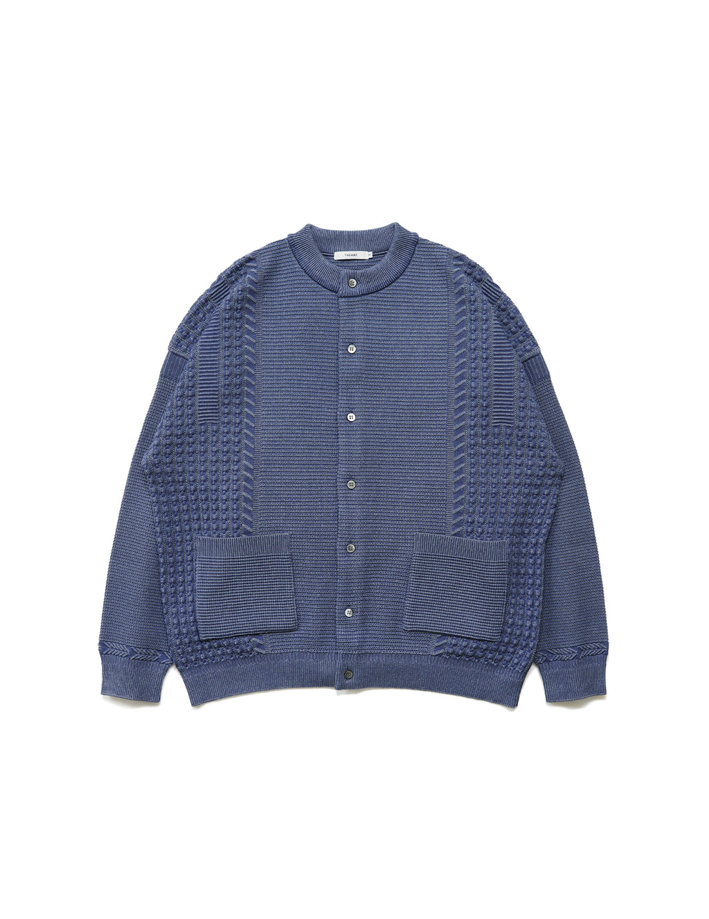 トップス YASHIKI 17AW Hakugin Cardigan (NAVY) YASHIKI Ginka Cardigan DARK-NAVY – JIKAI