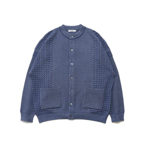 トップス YASHIKI 17AW Hakugin Cardigan (NAVY) YASHIKI 17AW Hakugin Cardigan (NAVY)