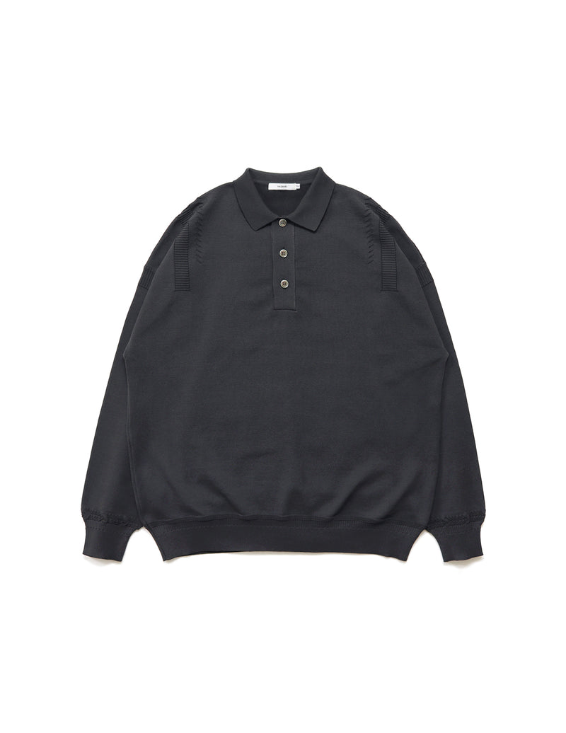 YSK-23AW-KN05 YONAGA KNIT POLO