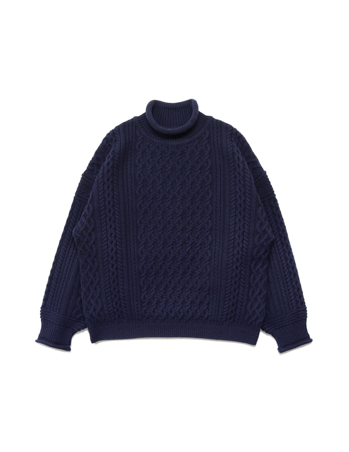 YASHIKI ヤシキ Banka Curl High Neck Knit YASHIKI YSK-23AW-KN12 BANKA CURL HIGH NECK KNIT – hideandseekStore