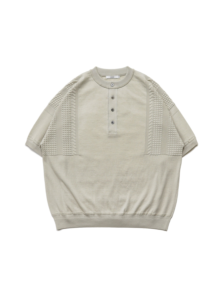 YSK-24SS-KN13 OGAWA HENLEY KNIT