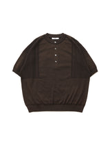 YSK-24SS-KN13 OGAWA HENLEY KNIT