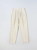 KS22SPT11 2PLEATS TAPERED TROUSERS