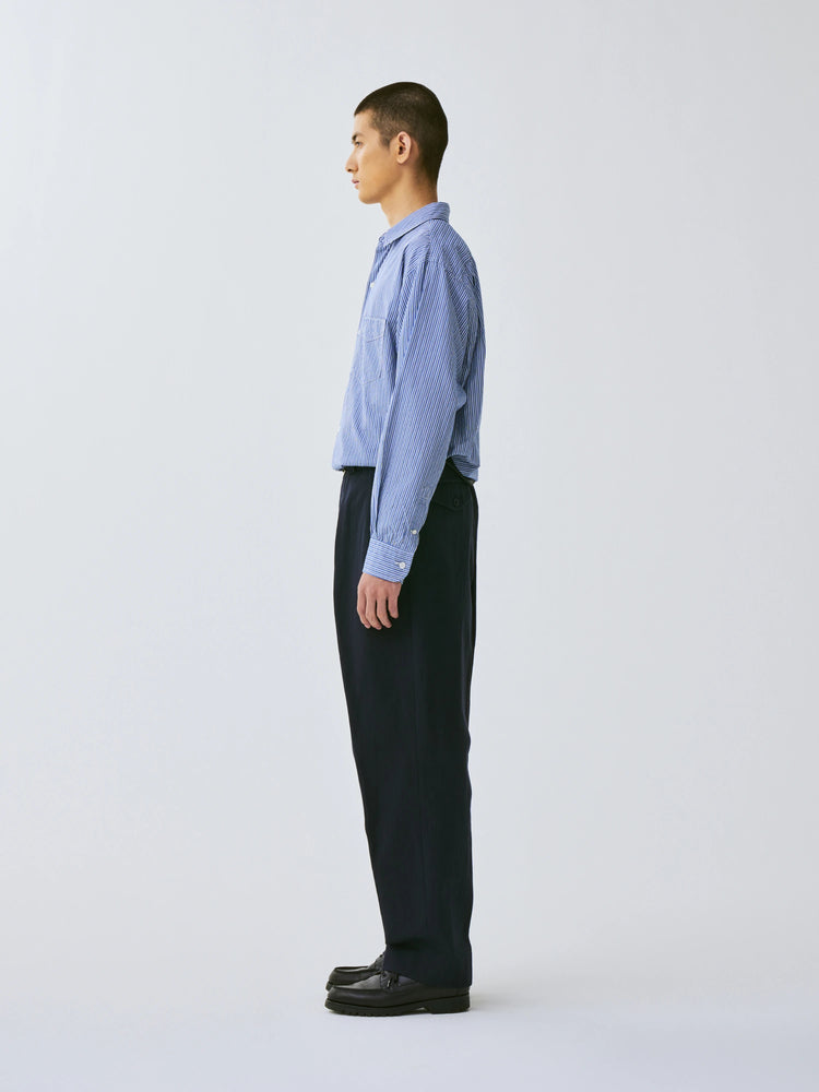 KS22SPT11 2PLEATS TAPERED TROUSERS