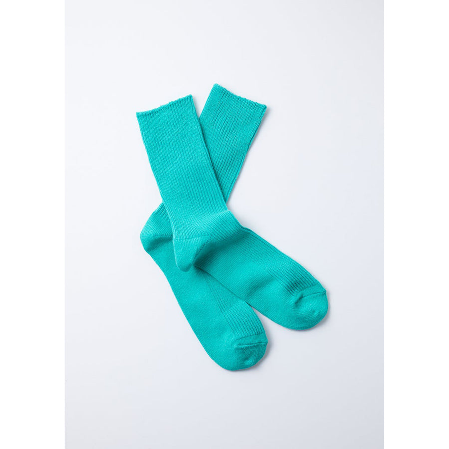 R1357 RECYCLED COTTON RIBBED CREW SOCKS