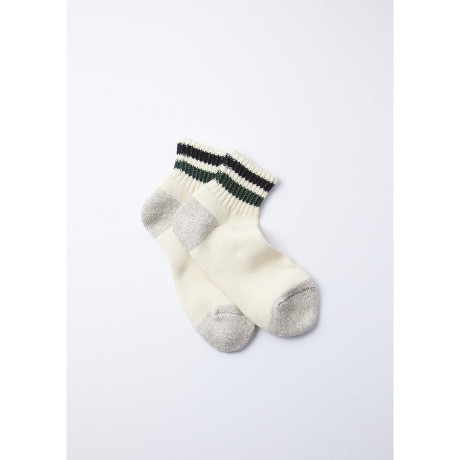 R1353 COARSE RIBBED OLDSCHOOL ANKLE SOCKS