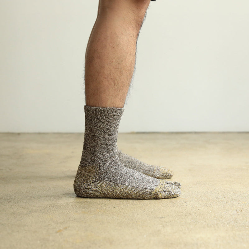 ND21X005 COTTON SILK SOCKS - YELLOW