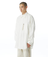 963391 ORGANIC COTTON MILITARY ZIP SHIRT