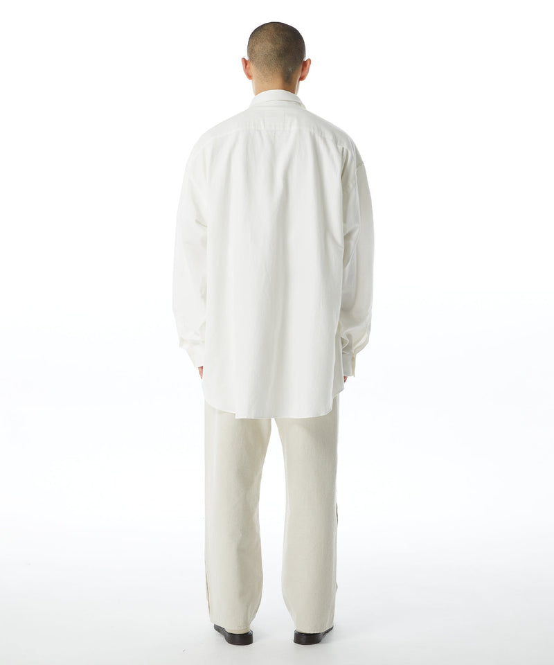 963391 ORGANIC COTTON MILITARY ZIP SHIRT